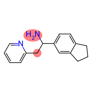1-(2,3-dihydro-1H-inden-5-yl)-2-(pyridin-2-yl)ethan-1-amine