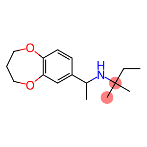 [1-(3,4-dihydro-2H-1,5-benzodioxepin-7-yl)ethyl](2-methylbutan-2-yl)amine