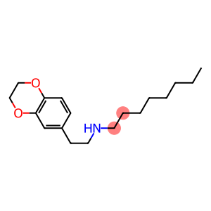 [2-(2,3-dihydro-1,4-benzodioxin-6-yl)ethyl](octyl)amine