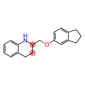 2-[(2,3-dihydro-1H-inden-5-yloxy)methyl]-1,2,3,4-tetrahydroquinoline