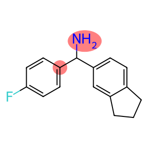 2,3-dihydro-1H-inden-5-yl(4-fluorophenyl)methanamine