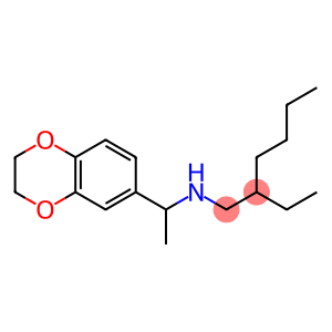 [1-(2,3-dihydro-1,4-benzodioxin-6-yl)ethyl](2-ethylhexyl)amine