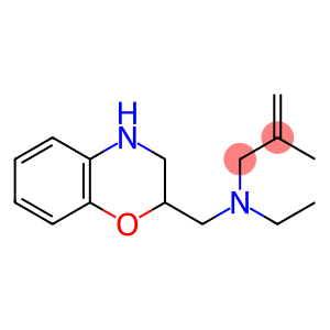 (3,4-dihydro-2H-1,4-benzoxazin-2-ylmethyl)(ethyl)(2-methylprop-2-en-1-yl)amine