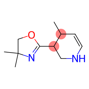 3-(4,5-Dihydro-4,4-dimethyl-1,3-oxazol-2-yl)-4-methyl-1,2,3,4-tetrahydropyridine, tech