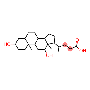 4-(3,12-dihydroxy-10,13-dimethylperhydrocyclopenta[a]phenanthren-17-yl)pentanoic acid