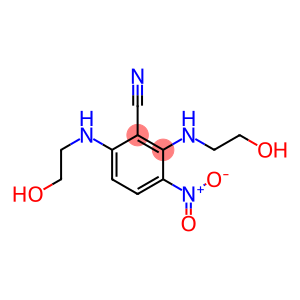 2,6-di[(2-hydroxyethyl)amino]-3-nitrobenzonitrile