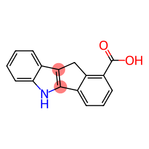 5,10-dihydro-indeno(1,2-b)indole-1-carboxylic acid