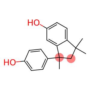 2,3-dihydro-3-(4'-hydroxyphenyl)-1,1,3-trimethyl-1H-inden-5-ol