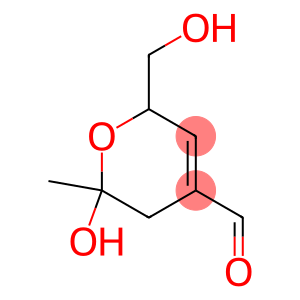 5,5-dihydro-4-formyl-6-hydroxy-2-hydroxymethyl-6-methyl-2H-pyran