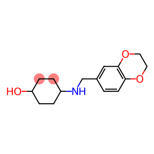 4-[(2,3-dihydro-1,4-benzodioxin-6-ylmethyl)amino]cyclohexan-1-ol