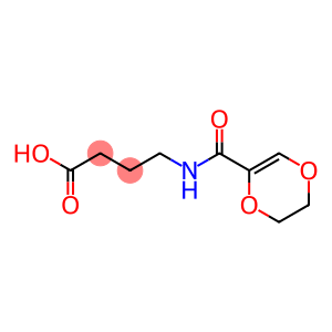 4-(5,6-dihydro-1,4-dioxin-2-ylformamido)butanoic acid