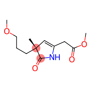 1,3-Dihydropyrrol-2-one, 5-(methoxycarbonylmethyl)-3-[2-(methoxycarbon yl)ethyl]-3-methyl-, (3R)-