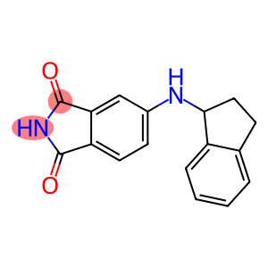 5-(2,3-dihydro-1H-inden-1-ylamino)-2,3-dihydro-1H-isoindole-1,3-dione
