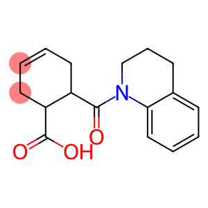 6-(3,4-dihydroquinolin-1(2H)-ylcarbonyl)cyclohex-3-ene-1-carboxylic acid