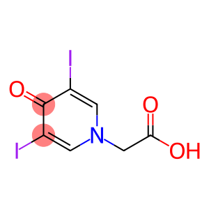 3,5-DIIODO-4-OXO-1,4-DIHYDRO-1-PYRIDINEACETICACID