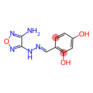 2,4-DIHYDROXYBENZALDEHYDE (4-AMINO-1,2,5-OXADIAZOL-3-YL)HYDRAZONE
