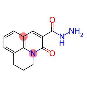 2,3-DIHYDRO-5-OXO-(1H,5H)-BENZO[IJ]QUINOLIZINE-6-CARBOXYLIC ACID HYDRAZIDE