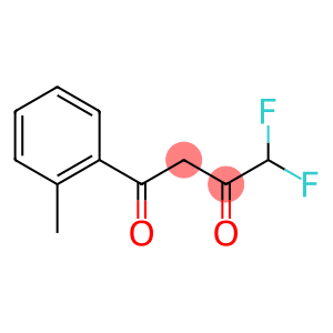 4,4-difluoro-1-(2-methylphenyl)butane-1,3-dione