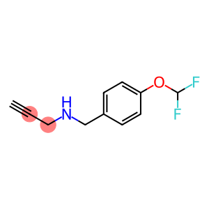 {[4-(difluoromethoxy)phenyl]methyl}(prop-2-yn-1-yl)amine