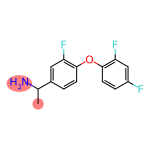 1-[4-(2,4-difluorophenoxy)-3-fluorophenyl]ethan-1-amine