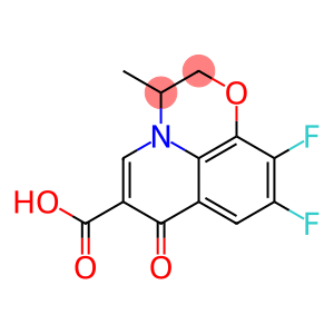 9,10-Difluoro-3-methyl-7-Oxo-2,3-Dihydro-7h-Pyrido(1,2,3-De)- [1,4]-Benzoxazin-6-Carboxylic Acid