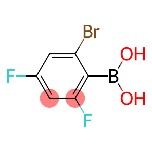 2,4-Difluoro-6-bromophenylboronicacid