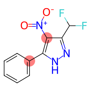 3-DIFLUOROMETHYL-4-NITRO-5-PHENYLPYRAZOLE