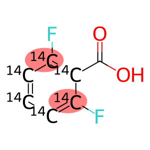2,6-DIFLUOROBENZOIC ACID, [RING-14C(U)]