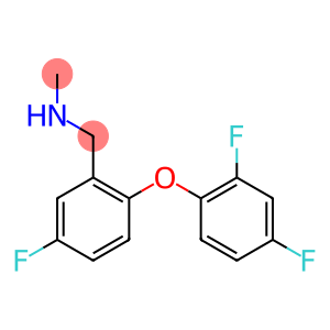 1-[2-(2,4-DIFLUOROPHENOXY)-5-FLUOROPHENYL]-N-METHYLMETHYLAMINE