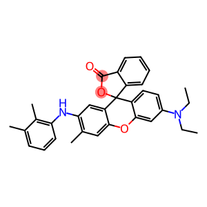 3'-(Diethylamino)-6'-methyl-7'-(2,3-xylidino)spiro[isobenzofuran-1(3H),9'-[9H]xanthen]-3-one