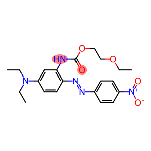 [5-Diethylamino-2-(p-nitrophenylazo)phenyl]carbamic acid 2-ethoxyethyl ester
