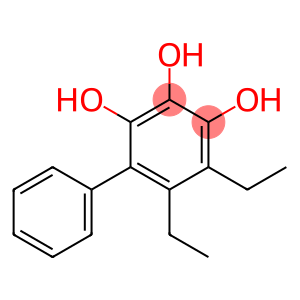 4,5-Diethyl-6-phenylbenzene-1,2,3-triol