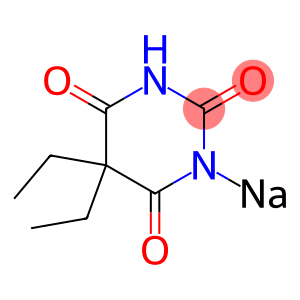 5,5-Diethyl-3-sodiobarbituric acid