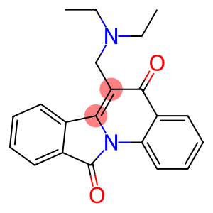 6-[(Diethylamino)methyl]isoindolo[2,1-a]quinoline-5,11(5H)-dione