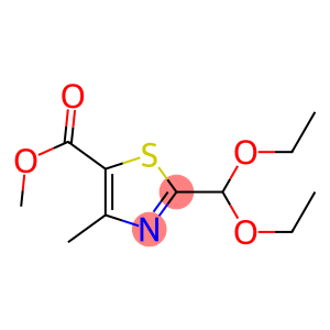 2-Diethoxymethyl-4-methyl-thiazole-5-carboxylic acid methyl ester