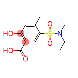 5-(diethylsulfamoyl)-2-hydroxy-4-methylbenzoic acid