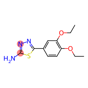 5-(3,4-diethoxyphenyl)-1,3,4-thiadiazol-2-amine