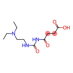 4-({[2-(diethylamino)ethyl]carbamoyl}amino)-4-oxobutanoic acid
