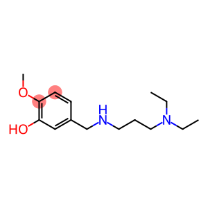5-({[3-(diethylamino)propyl]amino}methyl)-2-methoxyphenol