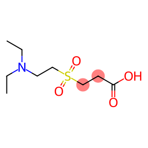 3-{[2-(diethylamino)ethyl]sulfonyl}propanoic acid