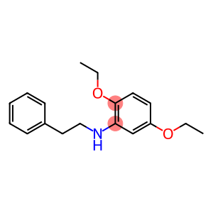 2,5-diethoxy-N-(2-phenylethyl)aniline