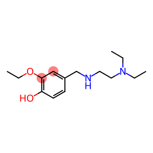 4-({[2-(diethylamino)ethyl]amino}methyl)-2-ethoxyphenol