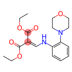 diethyl 2-[(2-morpholinoanilino)methylidene]malonate
