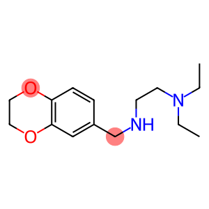 [2-(diethylamino)ethyl](2,3-dihydro-1,4-benzodioxin-6-ylmethyl)amine