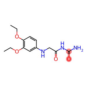 {2-[(3,4-diethoxyphenyl)amino]acetyl}urea