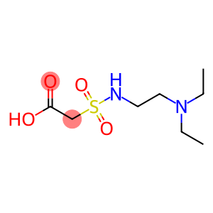 2-{[2-(diethylamino)ethyl]sulfamoyl}acetic acid