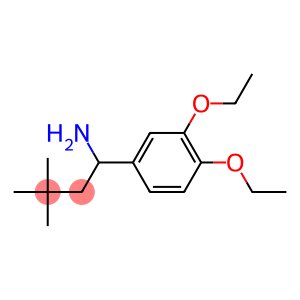 1-(3,4-diethoxyphenyl)-3,3-dimethylbutan-1-amine
