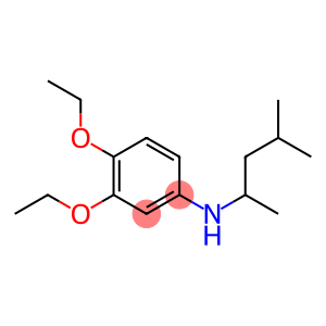 3,4-diethoxy-N-(4-methylpentan-2-yl)aniline