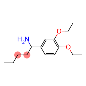 1-(3,4-diethoxyphenyl)pentan-1-amine
