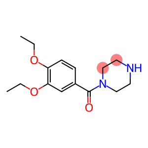 1-(3,4-diethoxybenzoyl)piperazine